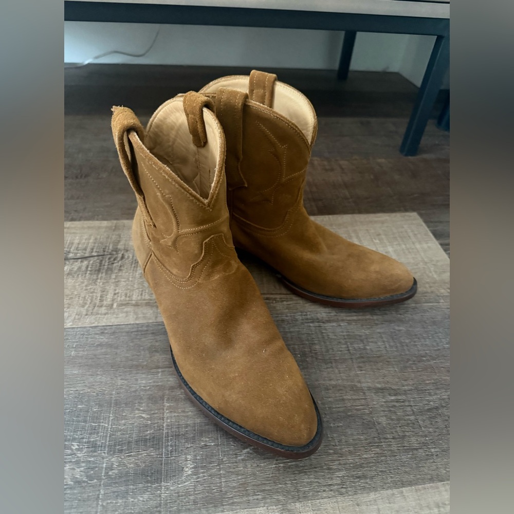 JRC & SONS Suede Western Bootie
